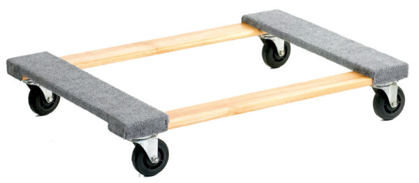 canesco Carpeted Dolly – Protective & Easy to Maneuver